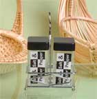 cruet set with metal stand
  
   
     
    