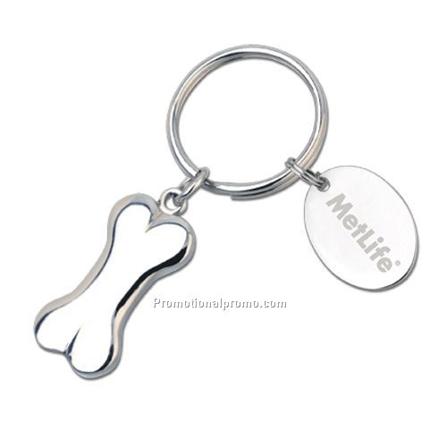 Keyholder with Charms, Dogbone