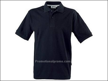 Kids' polo. 1x1 rib gebreide kraag en...