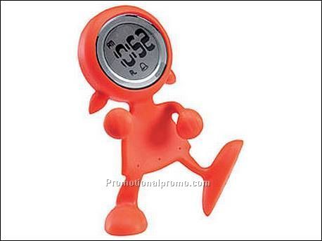 Klok in de vorm van een vrouwtje...