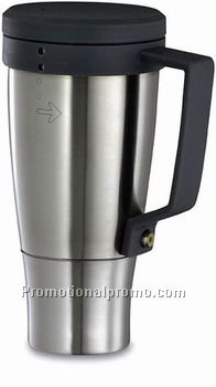 MARKSMAN STAINLESS STEEL THERMAL CAR MUG