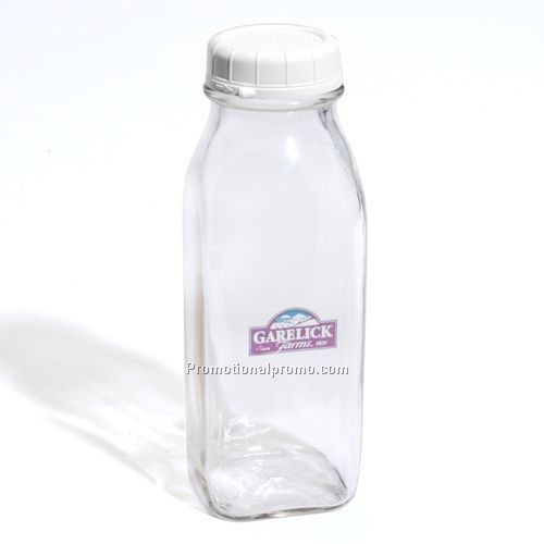 Milk Bottle - 1/2 Liter Glass Milk Bottle