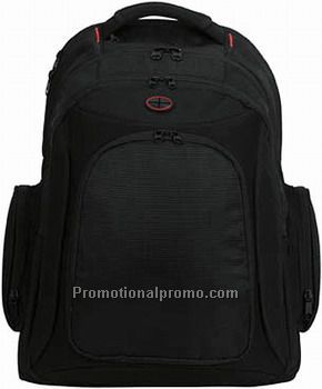 NEOTEC COMPU-BACKPACK - Laptop bag with several main compartments, phone pouch, name card and pen lo