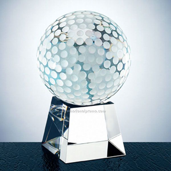 Optica Golf Ball on Square Base C-560-S2