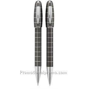 Optima twist action ball pen & pencil set