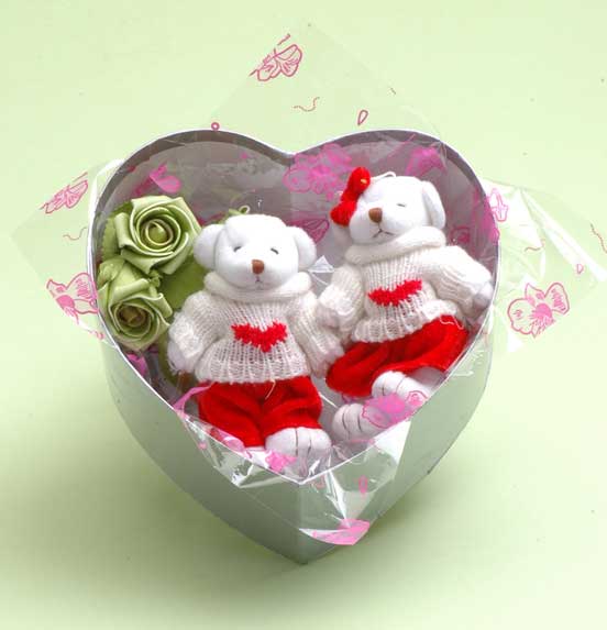 bear and rose for valentine's day
  
   
     
    