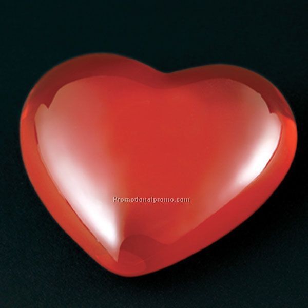 Red Heart Paperweight C-PW03