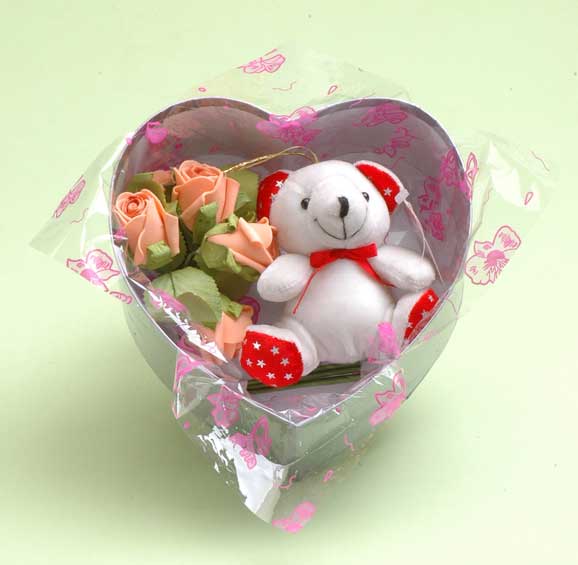 rose and bear for valentine's day
  
   
     
    