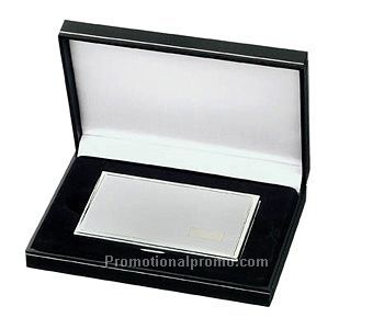 SILVER PLATED NAME CARD HOLDER