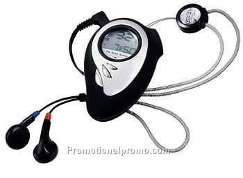 SPORTY AUTO SCAN RADIO WITH CLOCK