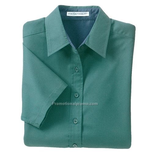 Shirt - Port Authority, Ladies Easy Care Short Sleeve Shirt