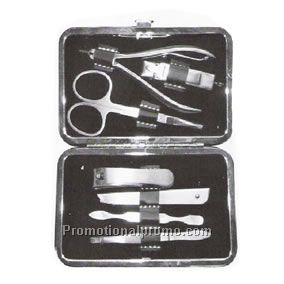 Stainless steel manicure set