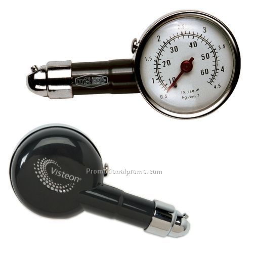 Tire Gauge - Deluxe Metal