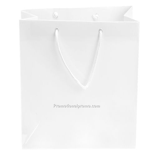 Tote Bags - Gloss Laminated Eurototes, 8" x 10", 0.13 lbs.