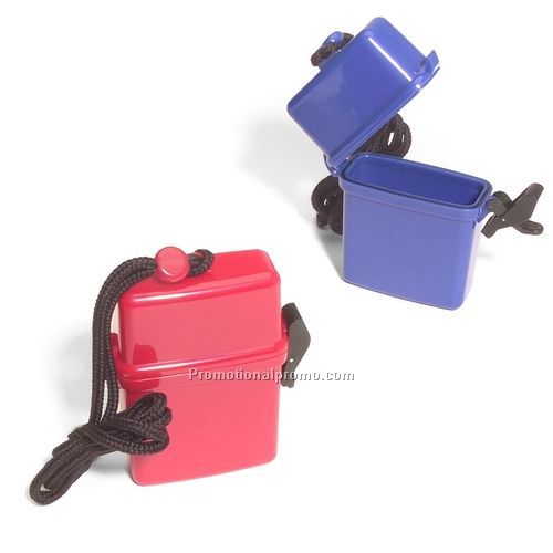 Tote - Neck, Hard Plastic, Rectangle