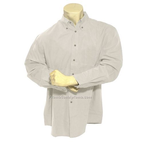 Twill Shirt - Chestnut Hill Men's Performance Twill, Long Sleeve