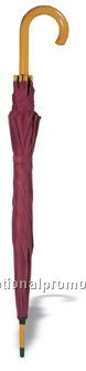 Umbrella with wooden grip