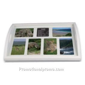 WOODEN PHOTO TRAY