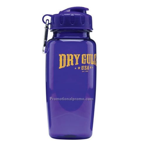 Water Bottle - Polycarbonate Trekker Flip-Top, 24 oz.