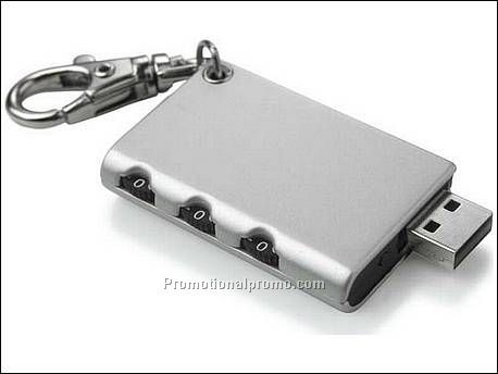 2 GB USB stick met cijferslot