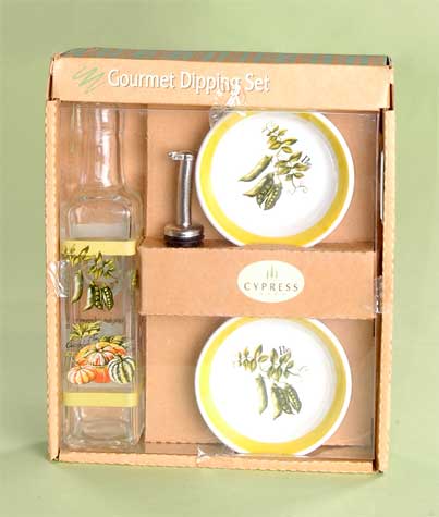 serving pieces with decal in display tray
  
   
     
    