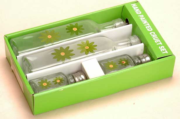 serving pieces with decal in display tray
  
   
     
    