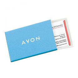 Metallic-Color Business Card Holder BC-255BL