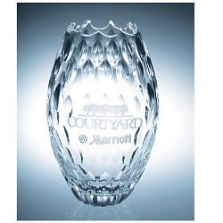 Italian Crystal Vase C-334C