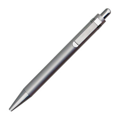 Marconi Silver Plastic Pen