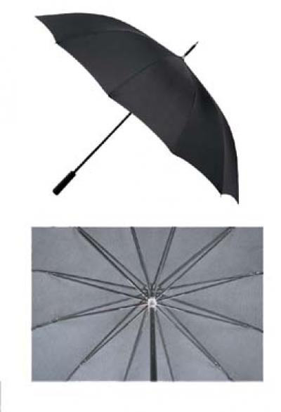 Executive Black Golf Umbrella