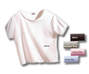 Ladies Ribbed Baby Doll Tee