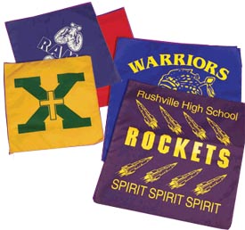 Square cotton Bandanas