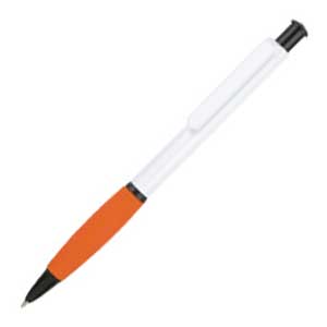 Push Action Rubber Grip Pen