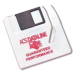 Computer Diskette Shape Letter Opener