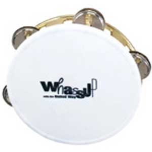 Tambourine with Gold Accent