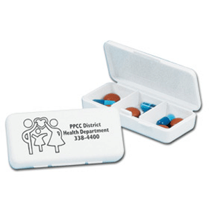 3 Compartment Pill Box