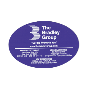 Promotional Oval Magnet