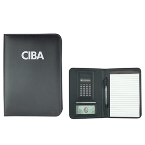 Calculator Jotting Pad, Personalized padfolio- Manchester Padfolio