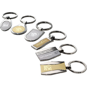 Luce I Mirror Etched Keytag