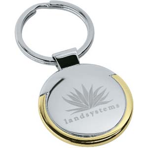 Elements Keyring Designer Silver/Gold Collection