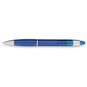 Paper Mate Element Bright Blue Translucent Black Ink Ball Pen