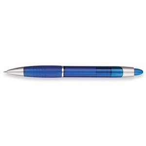 Paper Mate Element Bright Blue Translucent Black Ink Ball Pen