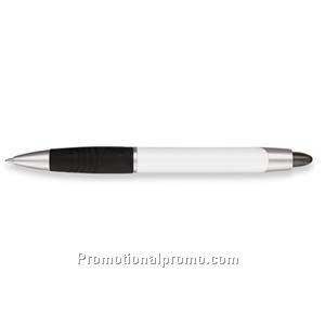 Paper Mate Element White Barrel/Black Trim Black Ink Ball Pen