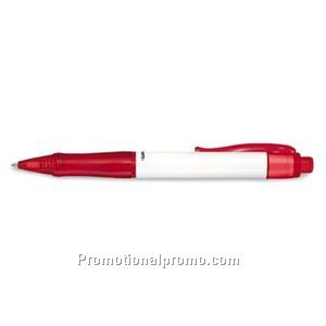 Paper Mate Image White Barrel/Red Grip & Trim Ball Pen
