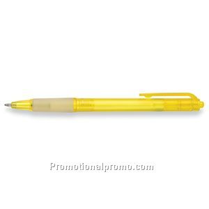 Paper Mate PC 8 Retractable Translucent Yellow Barrel/Translucent White Trim Ball Pen