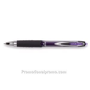 uni-ball 207 Gel Clear Barrel, Purple Ink Gel Pen