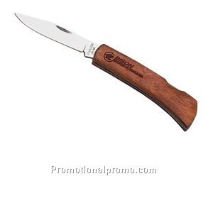 Rosewood Handle Locking Pocket Knife
