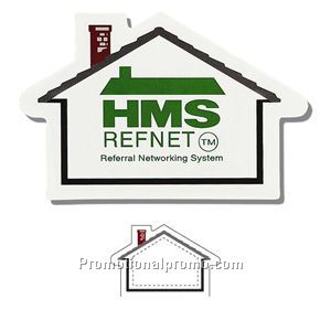 House #1 Shaped Magnet - Digitally Printed