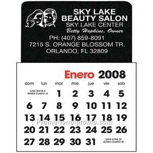 Spanish 2-Color Stick Up Calendar