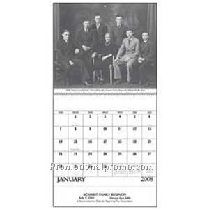 Custom Drop-Ad Appointment 1-Color Calendar